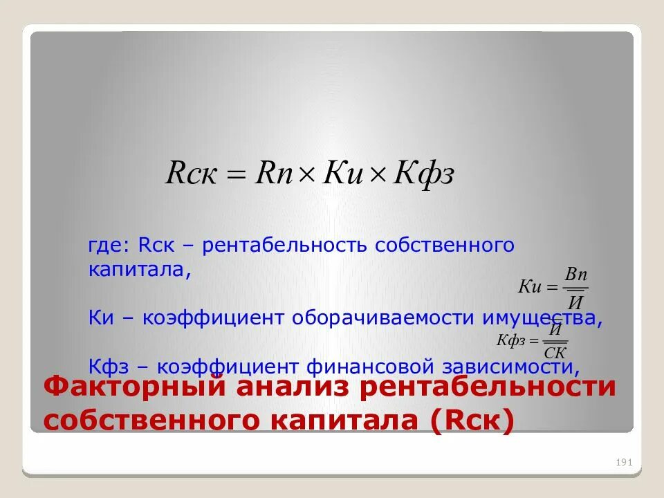 Финансовая рентабельность собственного капитала. Факторный анализ рентабельности собственного капитала. Коэффициент финансовой зависимости. Рентабельность капитала Roe. Коэффициент доходности акционерного капитала.