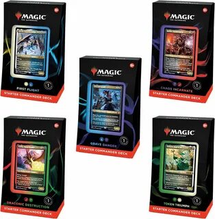 Commander deck