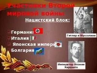 Вторая мировая конспект урока