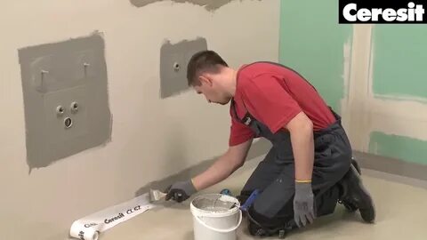Грунтовка стен плитку