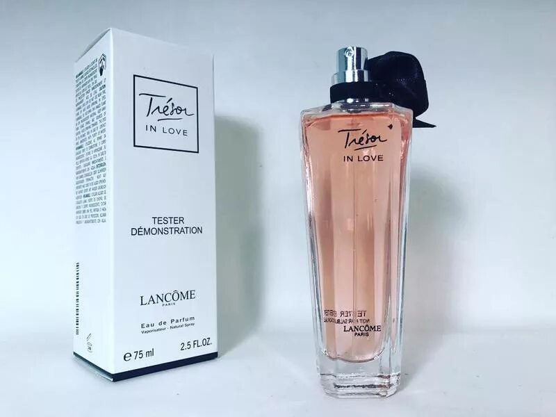 Фолин ин лов. Lancome Tresor in Love 75мл тестер. Lancome Tresor EDP (Tester 100 мл). Тестер женский Lancome Tresor in Love 75 ml. Lancome Tresor in Love 75.