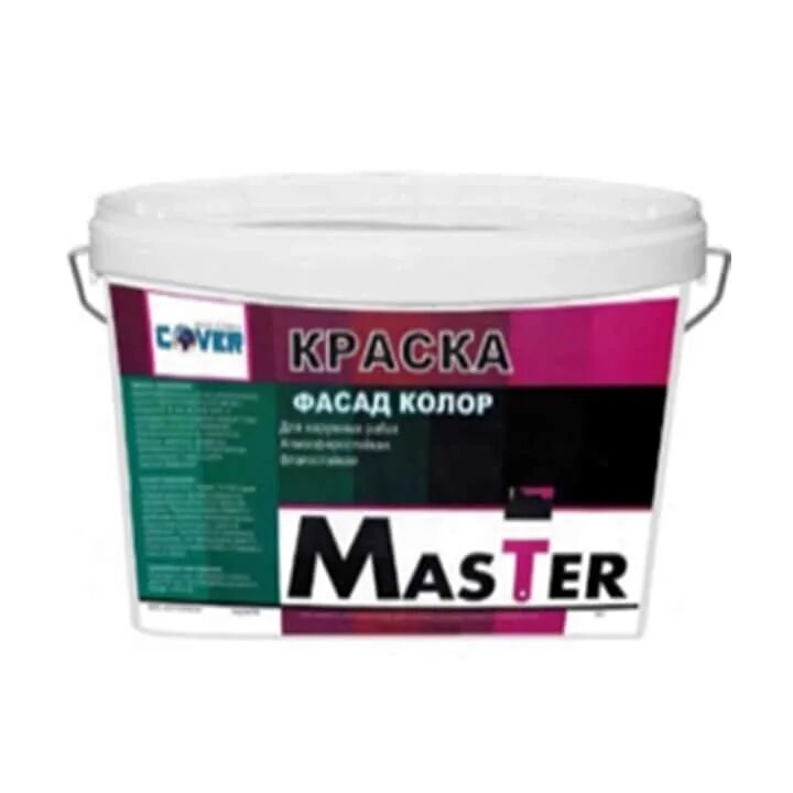 Краска фасадная 14 кг Master fasad. Краска фасадная Master fasad 22 кг. Краска фасадная 13 кг Master fasad. Краска фасадная 14кг ковэр-колор бел..