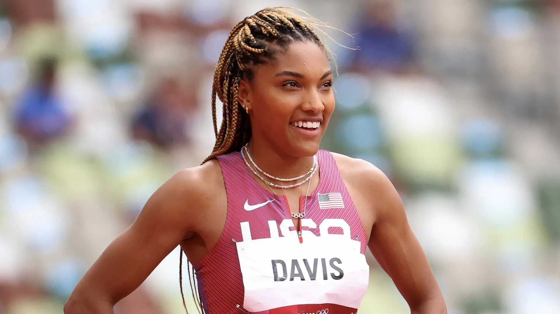 At is was davis. Рейчи девис. tara davis-woodhall 2025.