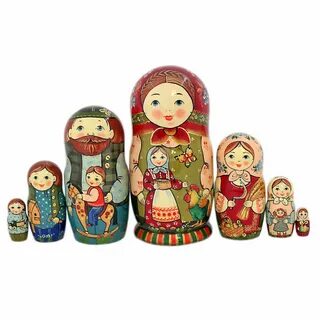 Богородская игрушка матрешка