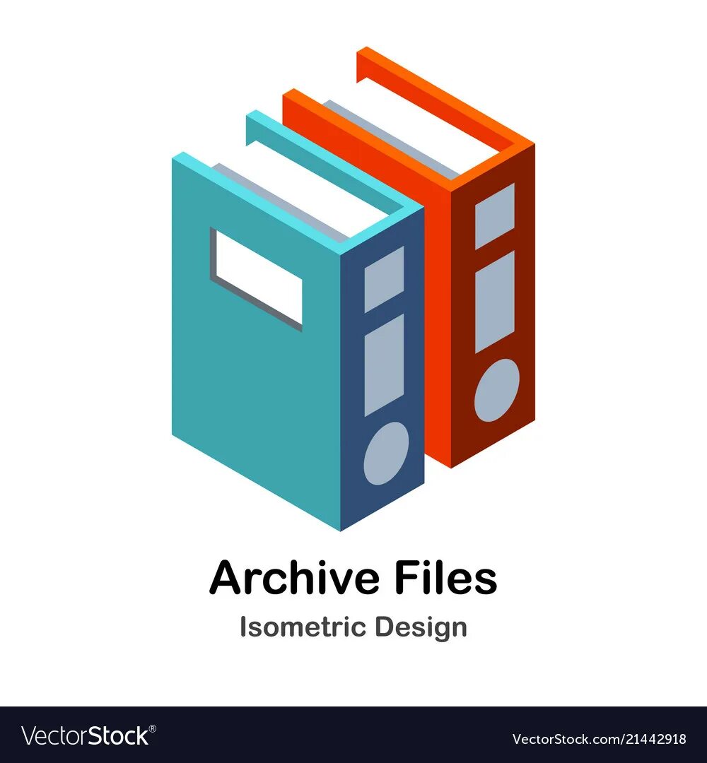 File archive. Archive file. Algolab photo vector.