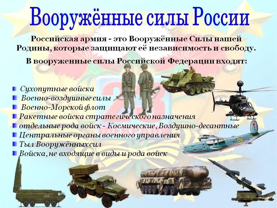 Военные войска описание