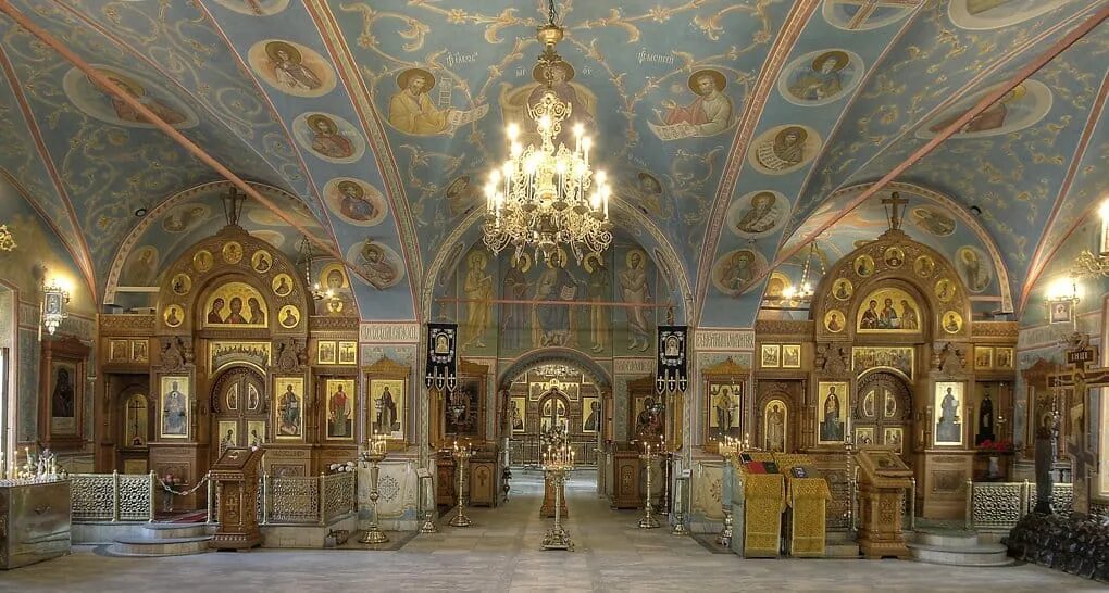 Калужская область Козельский район Козельск Оптина Пустынь Церковь Иконы Божией 