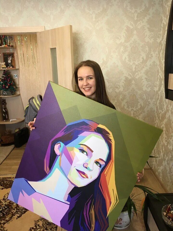 поп-арт портрет. студия арт портрет. студия арт портрет. ру москва. портрет на холсте учителю.