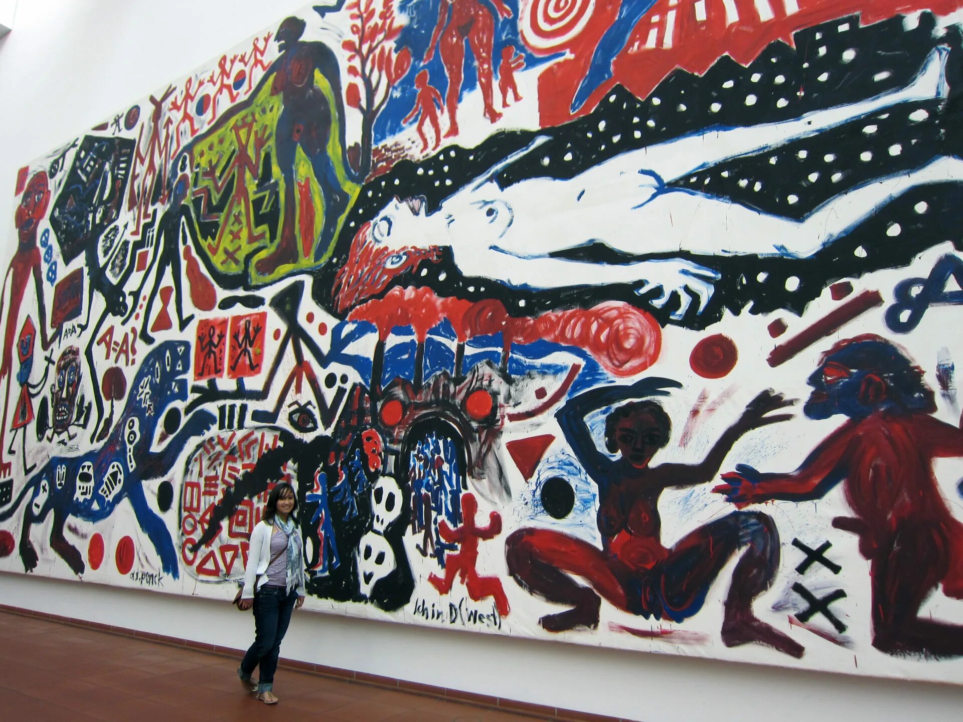 Big painting. Art World галерея. A R Penck Art. Эстетика графитиискусство улиц Пенк презентация. Museum Ludwig Soviet Art.