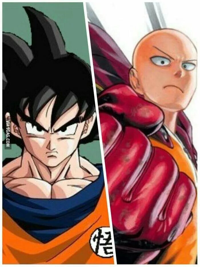 Кто сильнее сайтама или гоку. Сон Гоку vs Сайтама. Сон Гоку против Сайтамы. Сайтама против Гоку. Goku vs Сайтама.