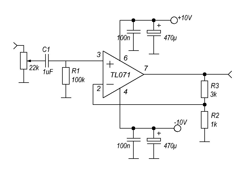 Предварительный унч. Усилитель микрофона на tl071. Tl082 темброблок. Темброблок на tl071. Tl071 микрофонный усилитель.