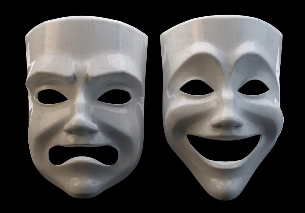 3 masks. 3d model mask menpo. Драматические маски. 3 masks. Самурайская маска менпо.
