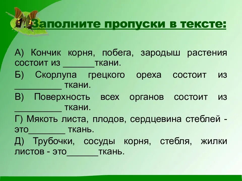 Скорлупа грецкого ореха состоит из ткани. Кончик корня побега зародыш растения состоит из ткани. заполните пропуски в тексте кончик корня побега зародыш растения. заполни пропуски в тексте. кончик корня побега зародыш растения состоит из какой ткани.