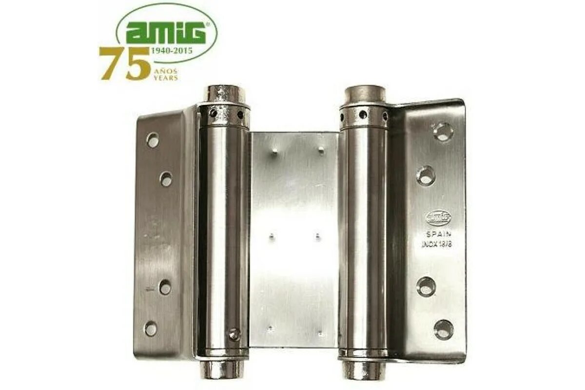 Петля пружинная amig 3033-180*135*3 (inox) 5179. Петля пружинная двойная amig 3033. Петля барная amig 3037-100. Петля дверная пружинная amig.