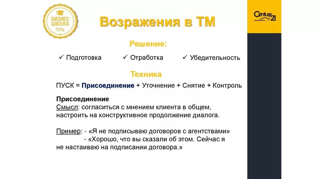 Возражения против порядка. Возражения против порядка