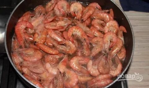 Королевские креветки на сковороде вкусный рецепт
