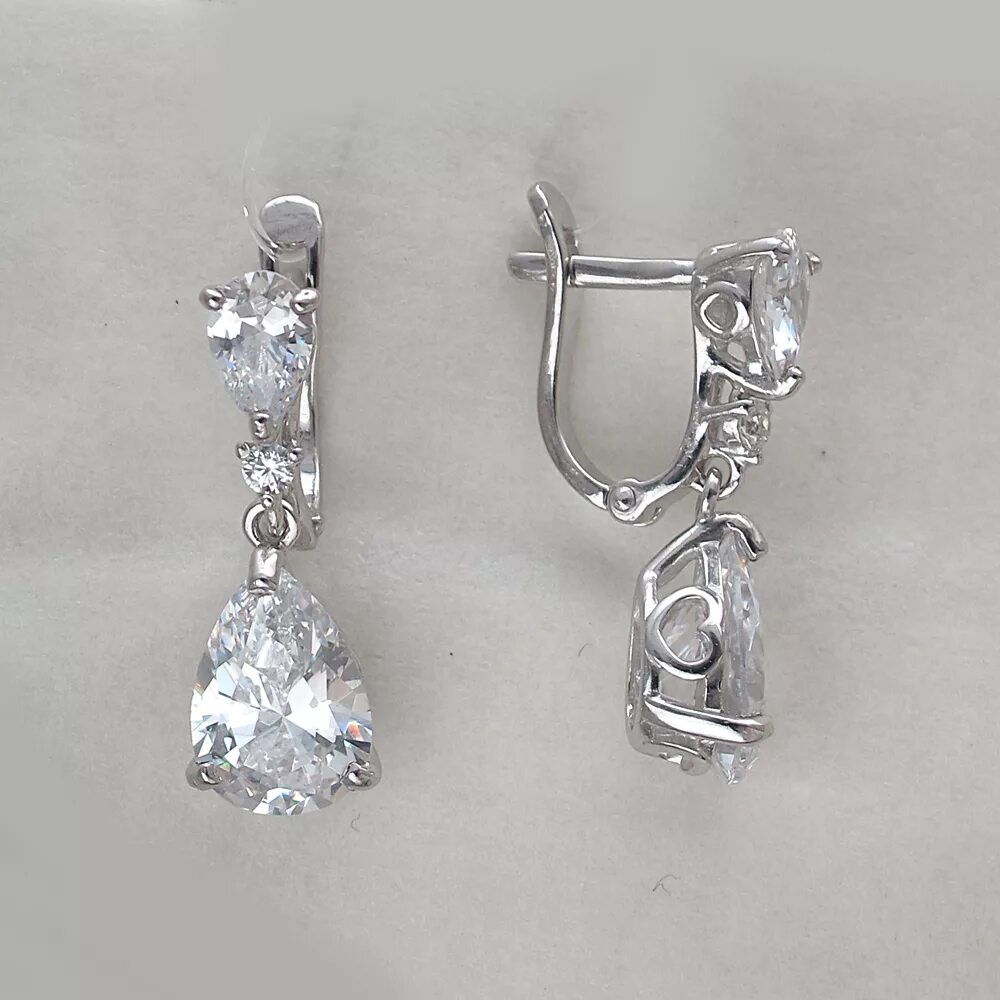 соколов серьги серебро с фианитами длинные. серьги с 56 фианитами из серебра (арт. серебряные серьги висюльки соколов. санлайт серьги серебро длинные. серьги фианит серебро длинные.