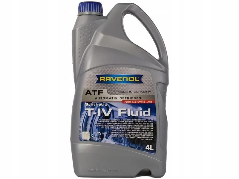 Масло АКПП Ravenol 4014835733091 /121210200401999/ 4l Ravenol® ATF T-IV Fluid. Ravenol ATF su5 Fluid 4л. Toyota ATF Fluid t-IV. Ravenol DSG артикул.