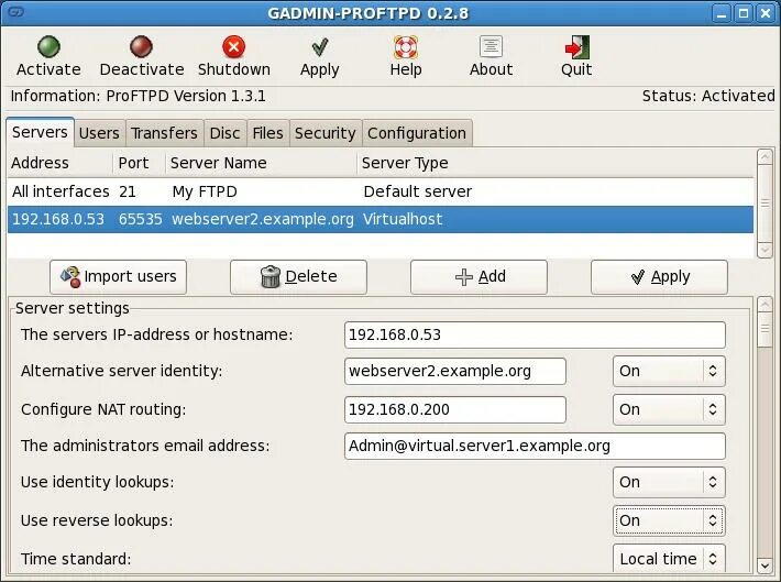 Установить ftp. GADMIN-proftpd. Настройка FTP сервера. FTP сервер Linux с web интерфейсом. Proftpd Ubuntu.