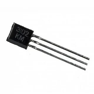 КТ3102КМ, Биполярный транзистор NPN 30В 100мА 250мВт Кус 200-500 200МГц.