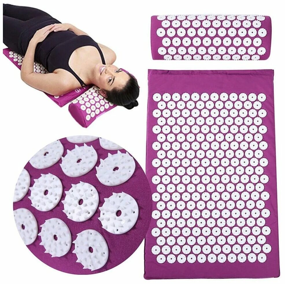 акупунктурный массажный коврик acupressure mat. F 0102 аппликатор (коврик массажный). коврик для ног. ортопедический коврик для ног. рефлекторный массажный коврик с камнями fitstudio massage.