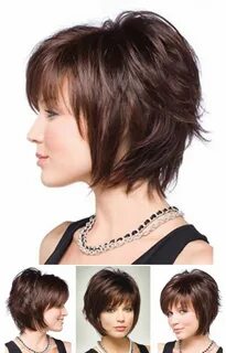 Короткие стрижки круглый каскад