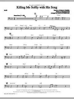 Softly with his song