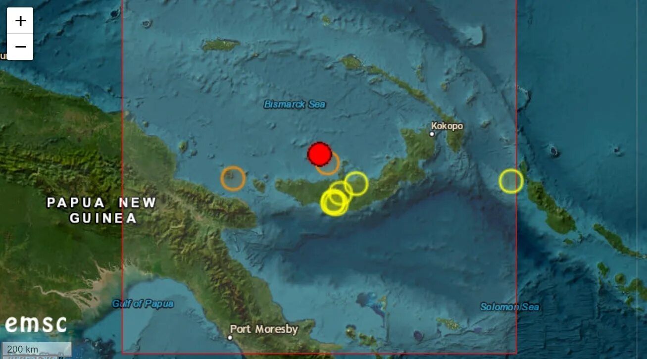 Землетрясение гвинея. Землетрясение в море. Эпицентр землетрясения. Папуа новая Гвинея землетрясение. Магнитуда землетрясения.