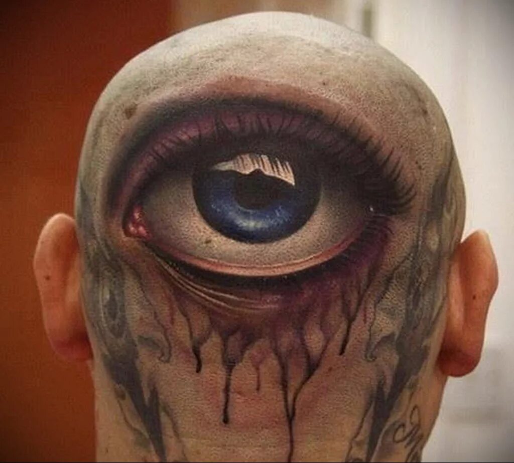 Тату глаз кишлак. Реалистичные Татуировки.