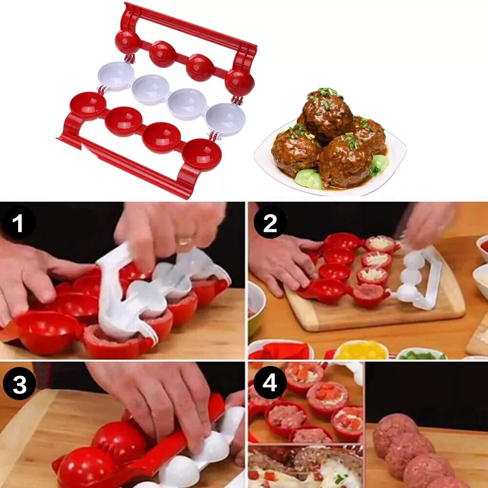 Тефтелей stuffed Ball maker. Приспособление для фрикаделек. Формочки для котлет. Формочка для фрикаделек.