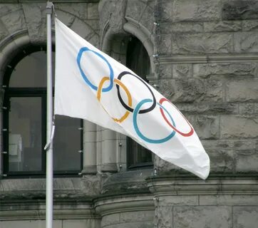 Olympic games flag