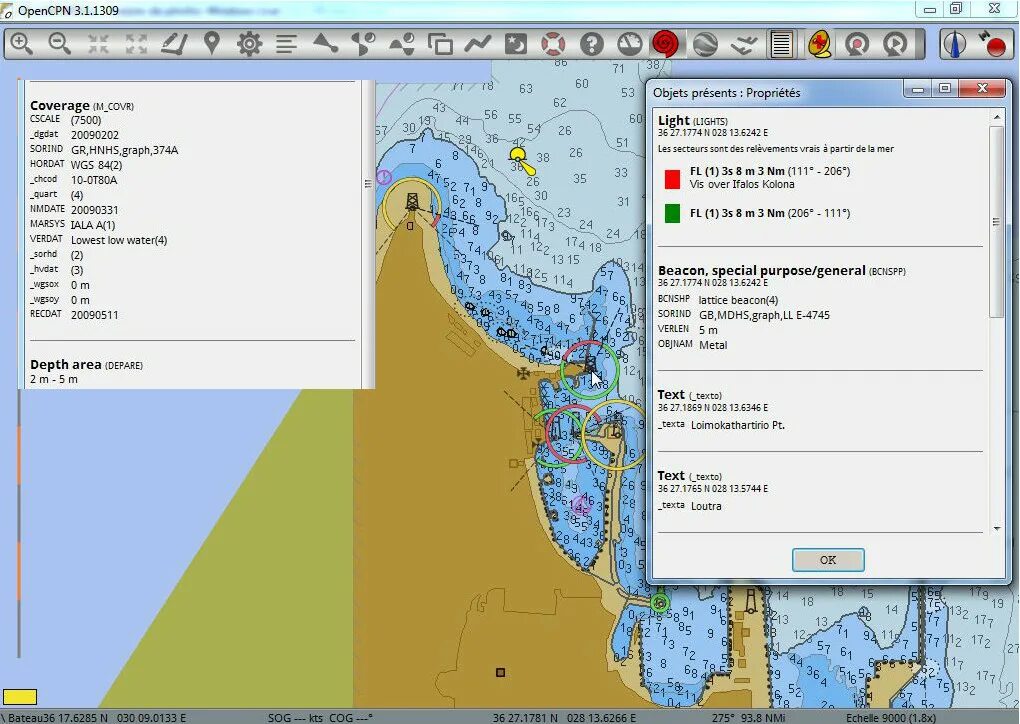 Map format