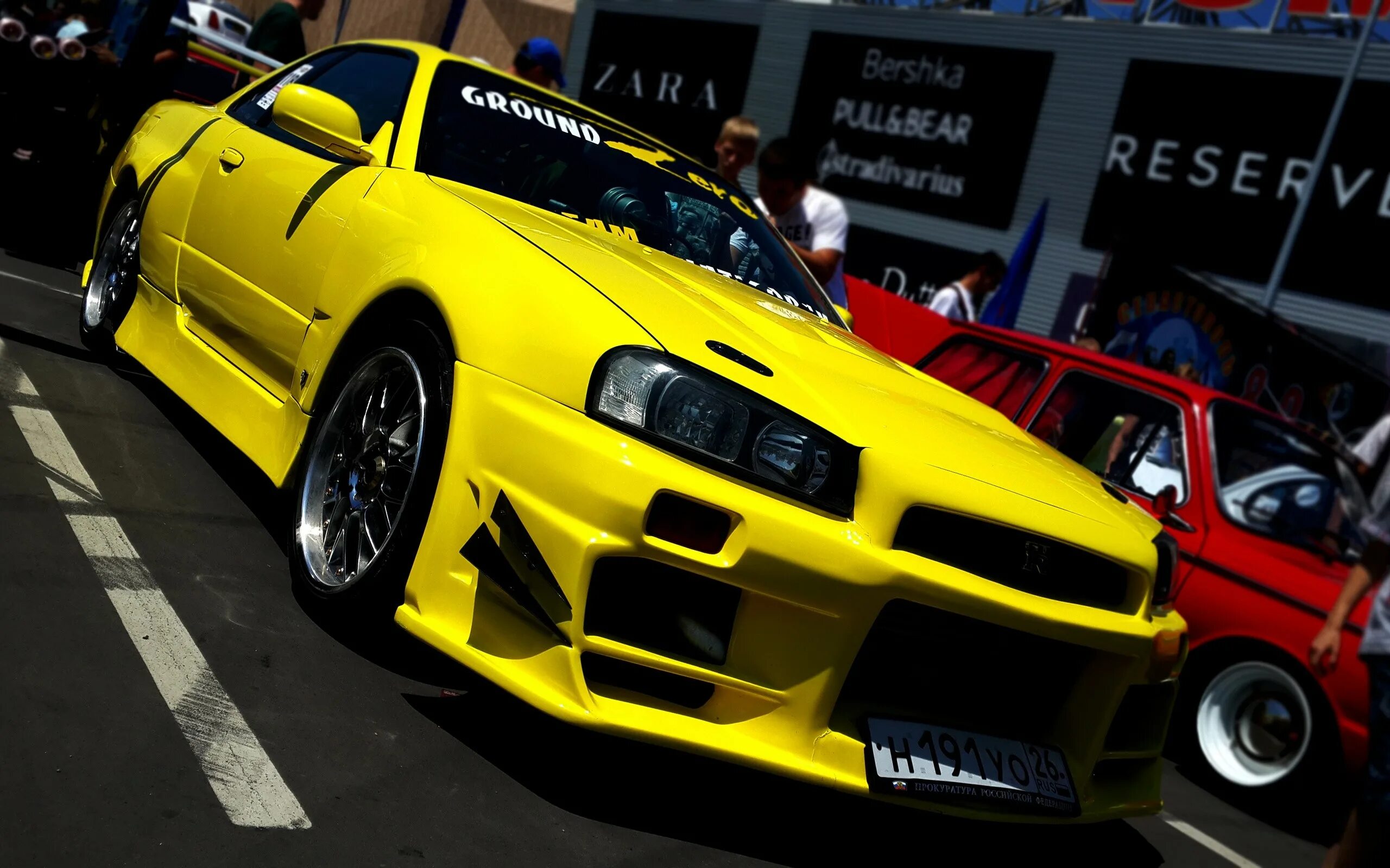 Skyline tuning. Nissan Skyline r34. Nissan Skyline GTR r34. Nissan Skyline r34 GTR Yellow. Nissan Skyline GTR r34 желтый.