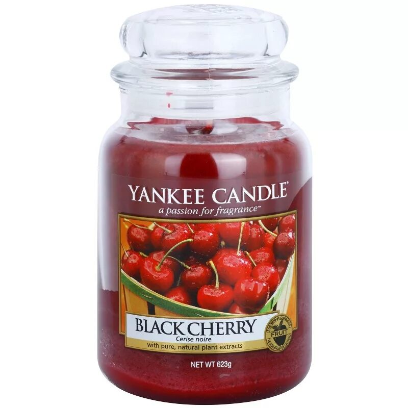 Янки Кендалл свечи. Yankee Candle Cherry. Black Candle (черный, d10x10). Янки Кендалл Альпийская коллекция. Cherry candle