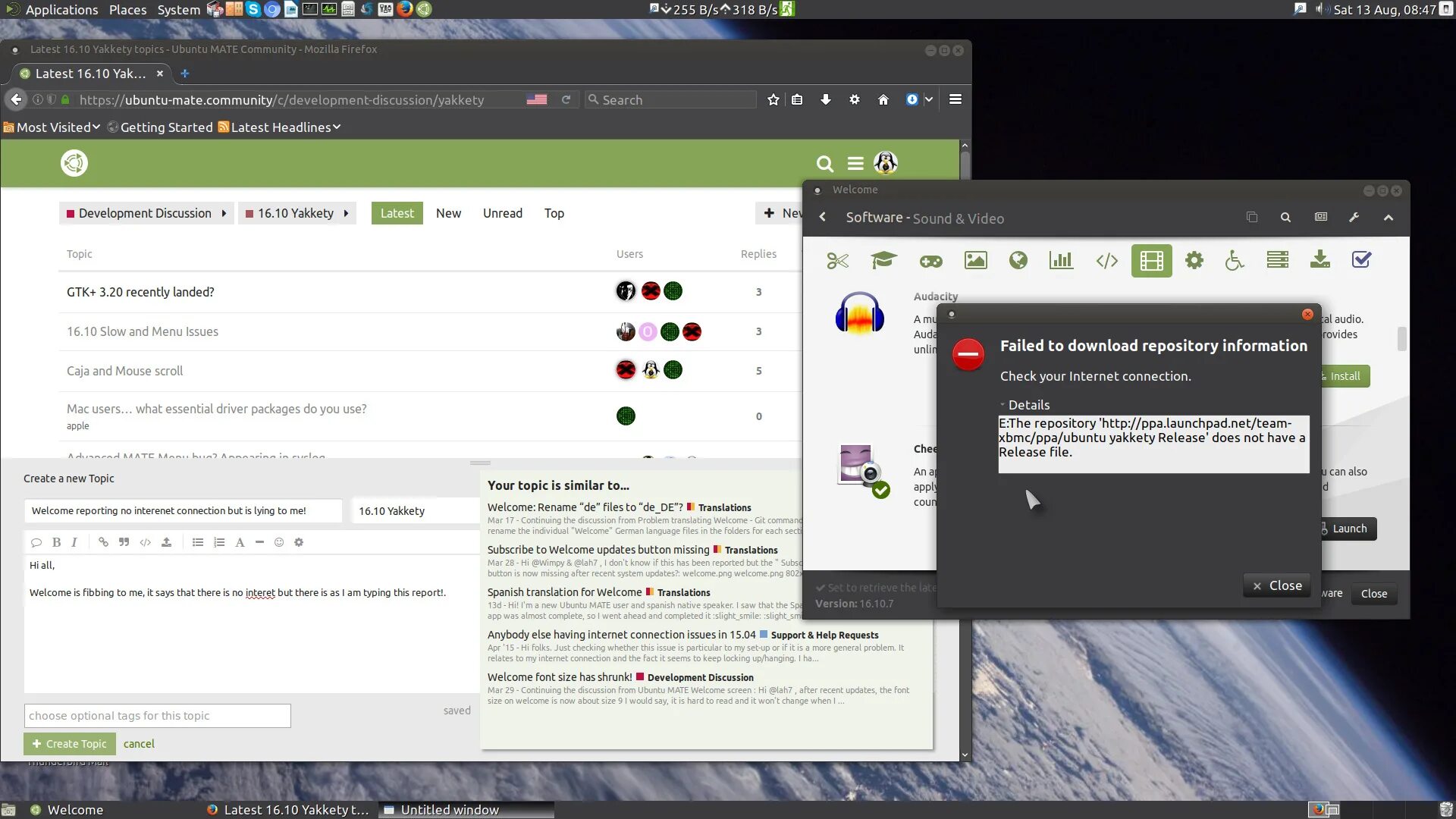 Файл release ubuntu