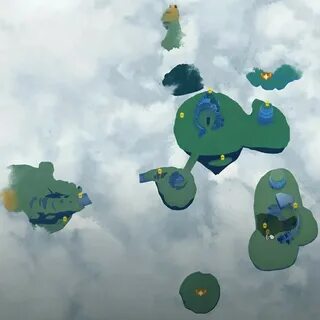Карта sky children of the