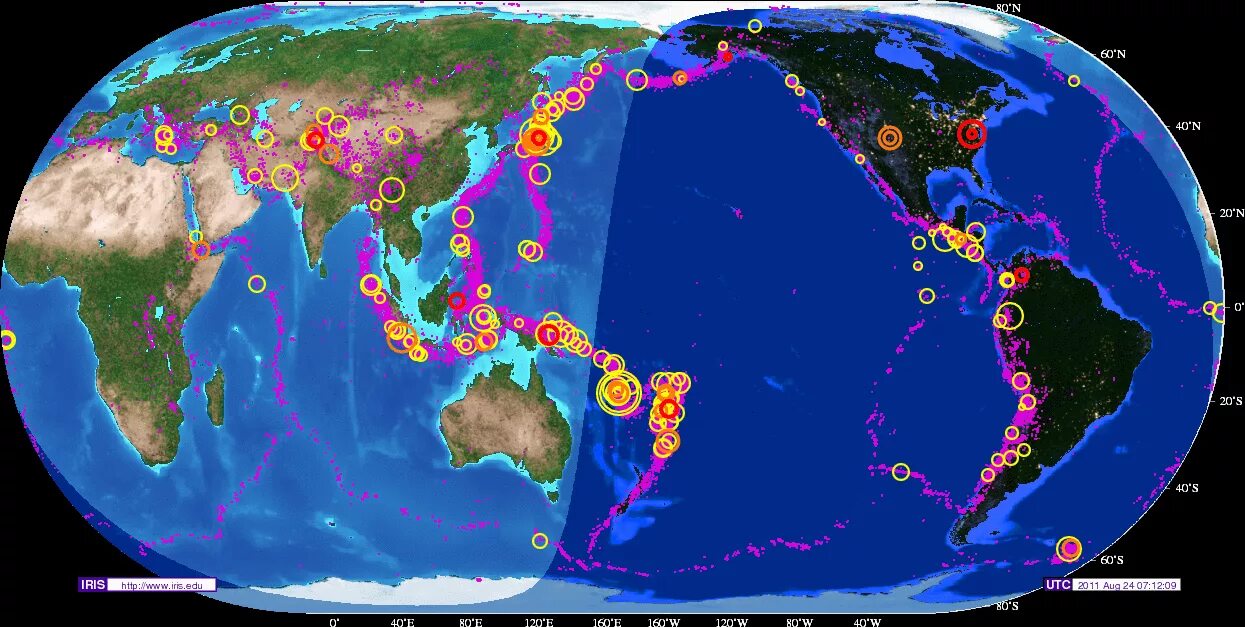 Землетрясение карта землетрясений реальном. Карта сейсмической активности Европы. Карта землетрясений за сутки.