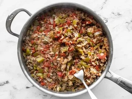 Ленивые перцы с фаршем и рисом