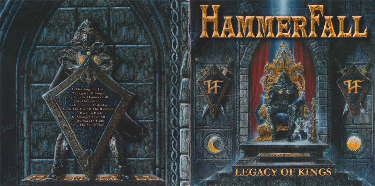 Legacy of power ful kings the jk. Hammerfall legacy of kings 1998. hammerfall 1998 legacy of kings lp. hammerfall legacy of kings album. hammerfall hammer of dawn 2025.