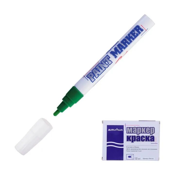 Маркер краска munhwa 4 мм. Paint marker) munhwa &quot;slim. маркер-краска 4мм зеленый pm-04 munhwa. маркер-краска белый 2мм нитро-основа slim size. - корея:munhwa. маркер краска munhwa зеленый 2 мм.