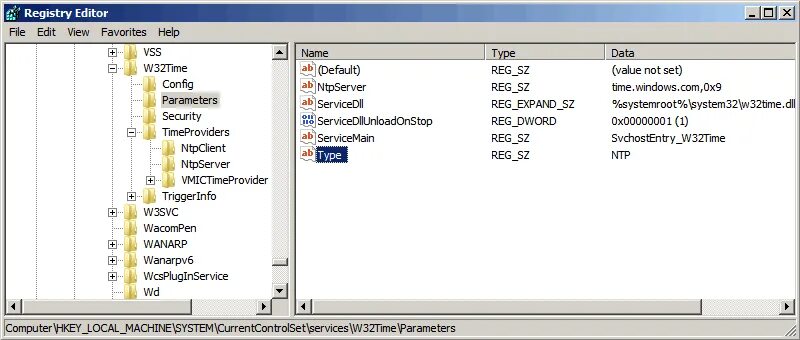 Ntp server windows 10. Ntp server windows. windows 10 ntp server. w32time. servicesw32timeparameters.