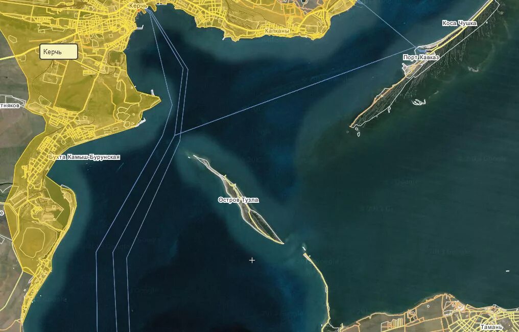 Мысы керченского пролива. Остров Тузла в Керченском проливе. Крымский мост остров Тузла. Остров коса Тузла. Керченский пролив коса Тузла.