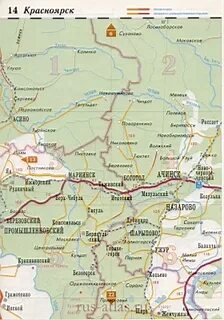 Карта дорог хакасии