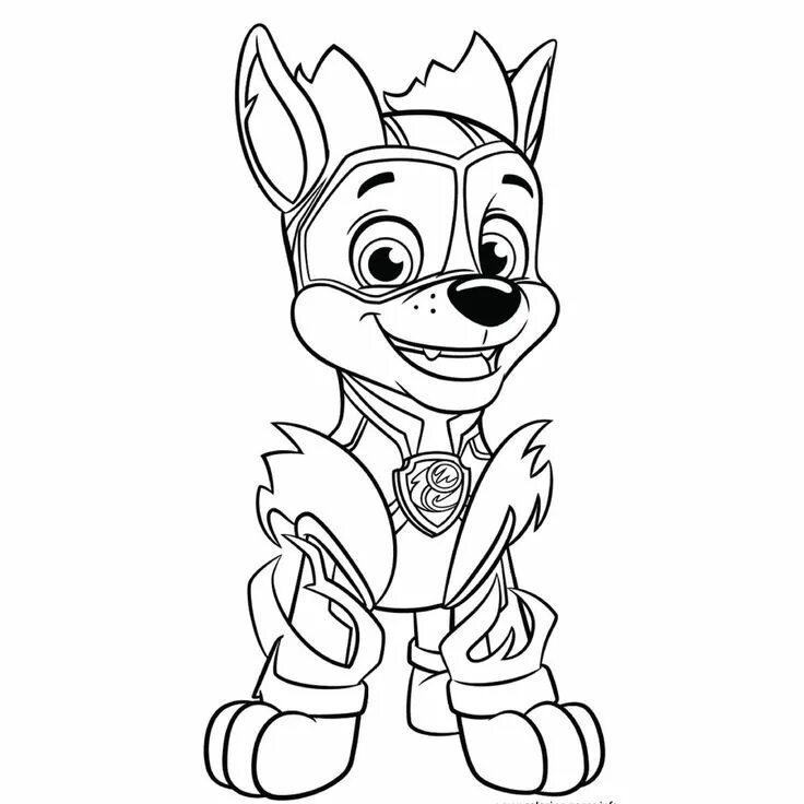 Ausmalbilder Paw Patrol. 75 Bilder. Kostenlos drucken Colorear patrulla canina, 