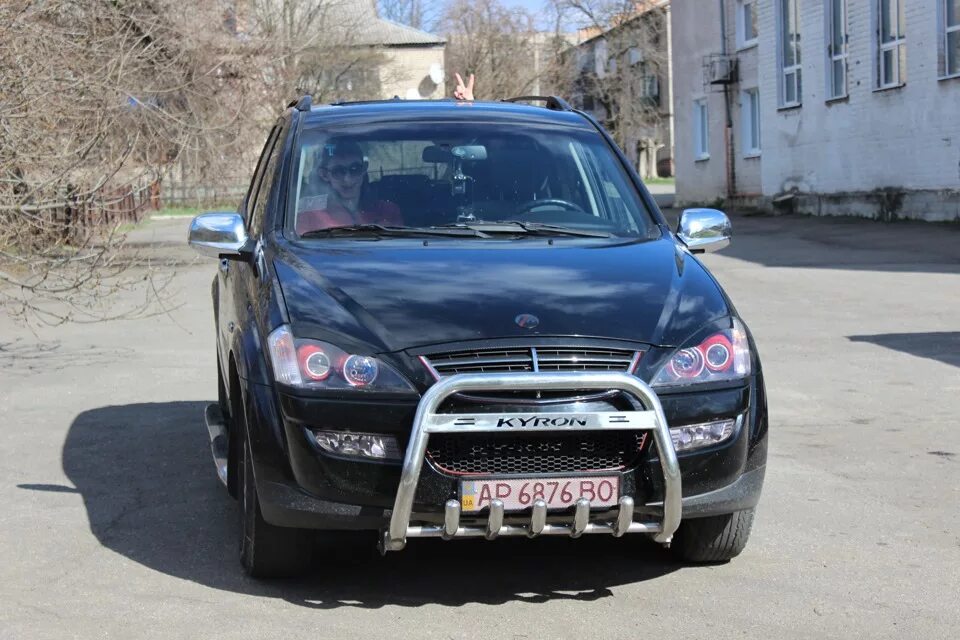 Переделки кайрона. SSANGYONG Kyron Tuning. Кенгурятник на Кайрон 2. Фары Санг енг Кайрон 2. Обвес на Кайрон 2.