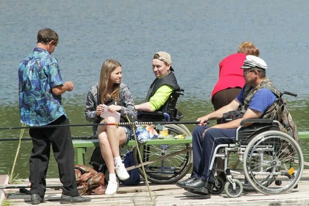 Выезд на природу с инвалидами