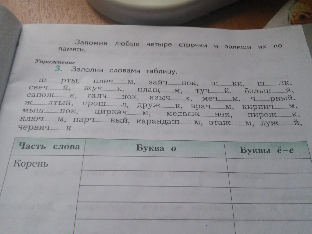 Вставь пропущенные буквы заполни словами таблицу. Заполни словами таблицу. Слово "заполни". Заполни словами таблицу шорты плечом. Текст заполни таблицу.