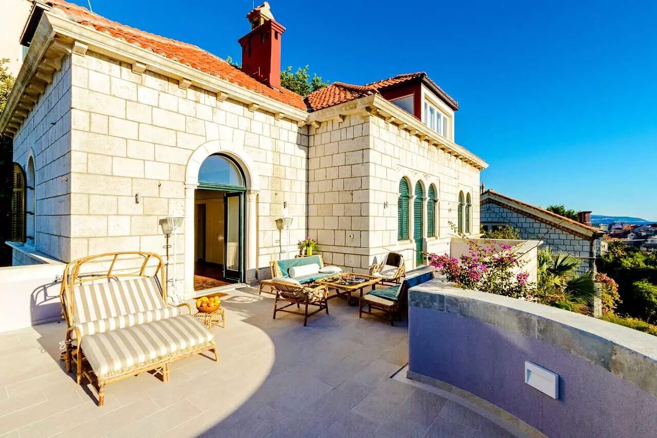 Villa Dubrovnik. Luxury Villa in Dubrovnik. Villa Natalia Dubrovnik. Красивые виллы из камня.