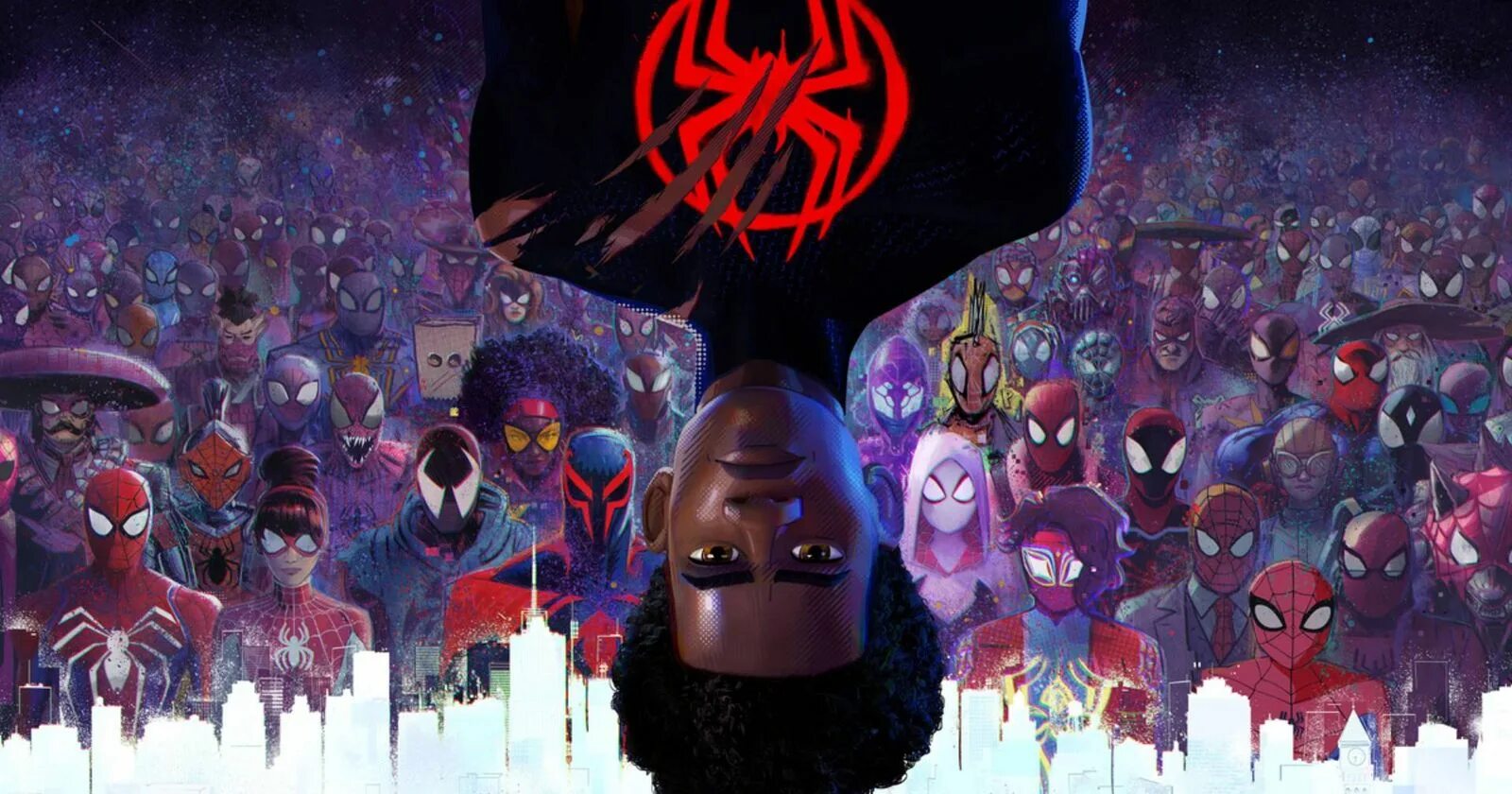 Когда 3 часть человек паук паутина вселенных. Spider man across the Spider Verse 2. Майлз Моралес паутина вселенных.