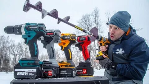 Какой шуруповерт лучше для зимней рыбалки